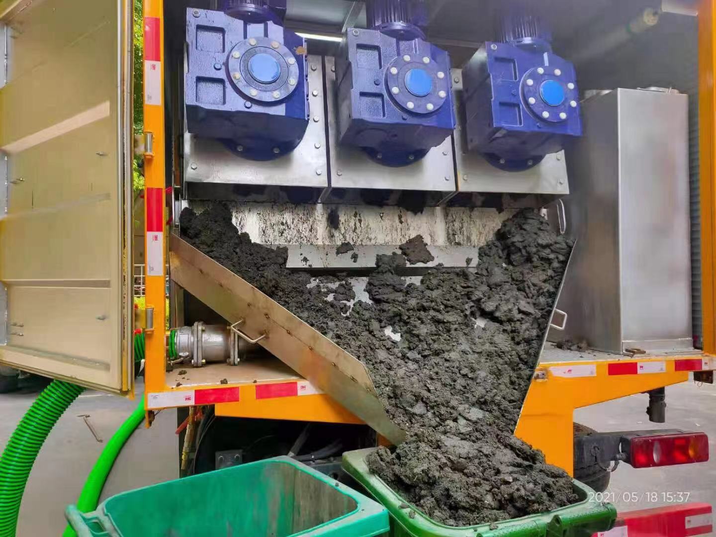 天涯化粪池清掏城市维护站-泥浆净化干湿分离处理